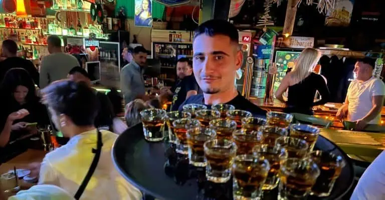 Tirana: Guided Pub Crawl with Welcome Shots at Each Bar